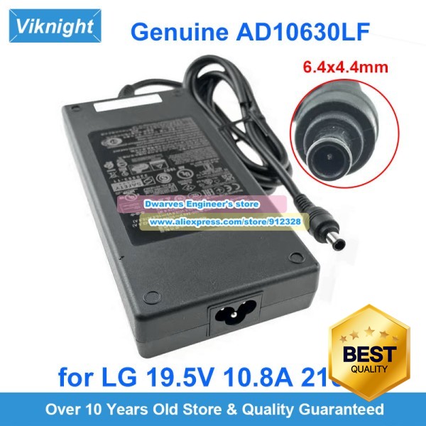 100% 호환  210W AD10630LF AC 어댑터 19.5V 10.8A LG 호환 호환 32GQ950 28MQ780 38UC99 45GR95QE 모니터