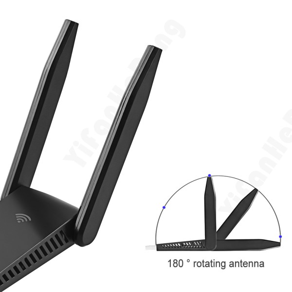1300Mbps WiFi 어댑터 USB 3.0 듀얼 밴드 5GHz/2.4GHz 무선 네트워크 2 안테나 동글 (윈도우 맥 OS용)