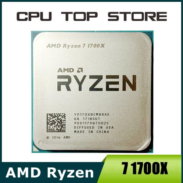 [해외]AMD 라이젠 R7 7, 1700X, 3.4GHz, 8 코어 CPU 프로세서, LGA AM4
