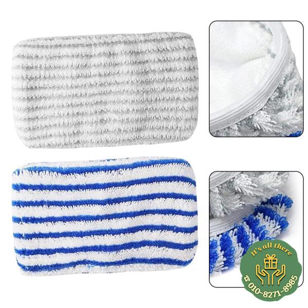 지속 가능한 홈 솔루션 스팀 청소기 브랜드의 다양한 인기 제품에 적합한 재사용 패드 2팩