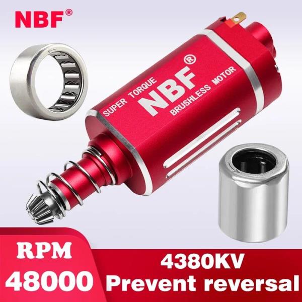 4380KV 브러시리스 모터 NBF 5.0 480 물총 젤 볼로 맞춤형 소프트 부품 및 DIY 구동용 DC