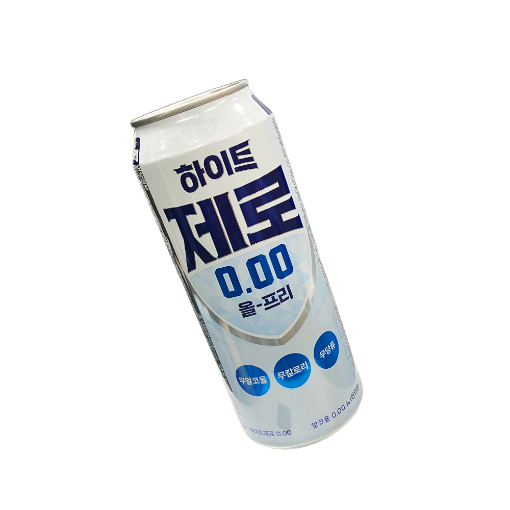 오케이에프음료 하이트 제로 올프리 0.00 무알콜 500ml, 36개