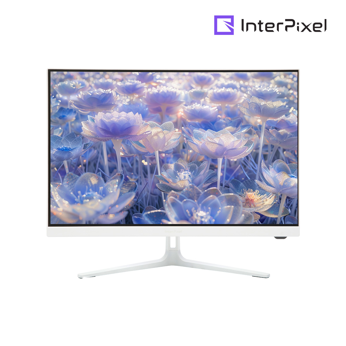 인터픽셀 24인치 화이트 고해상도 모니터 IP2418