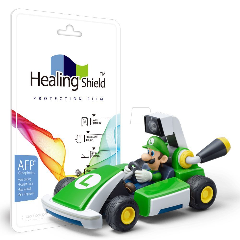 닌텐도 마리오 카트 라이브 홈 서킷 렌즈보호 올레포빅 고광택 필름 2매