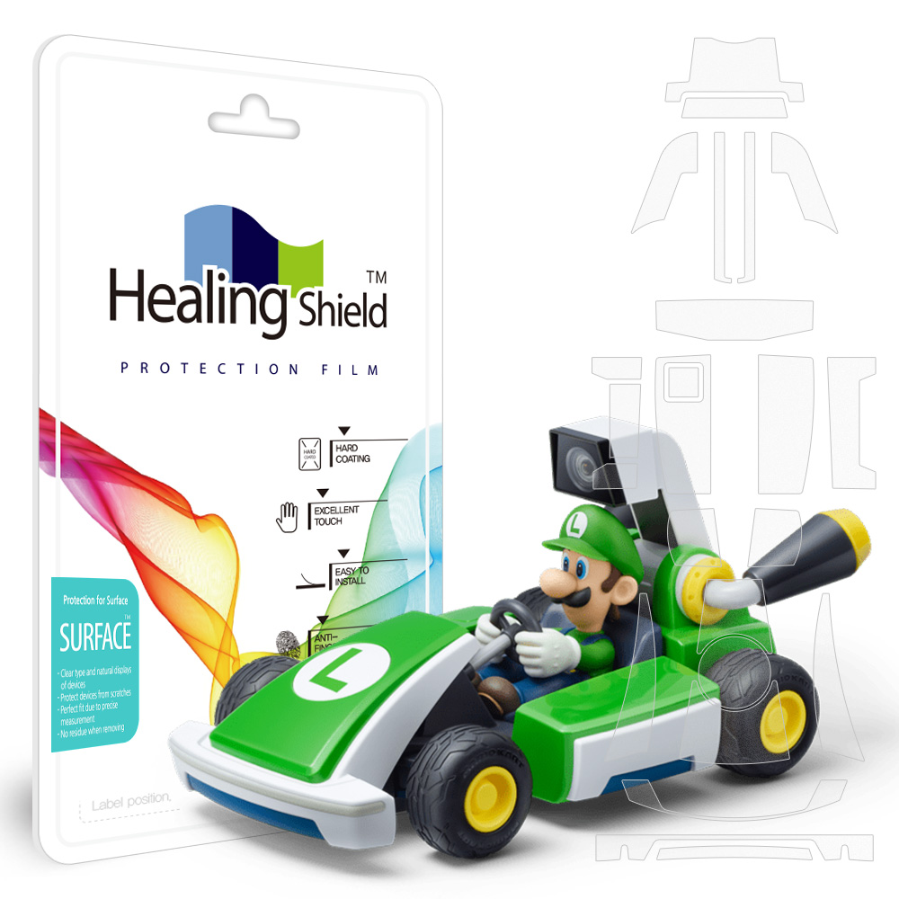 닌텐도 마리오 카트 라이브 홈 서킷 외부보호 무광 필름 2세트