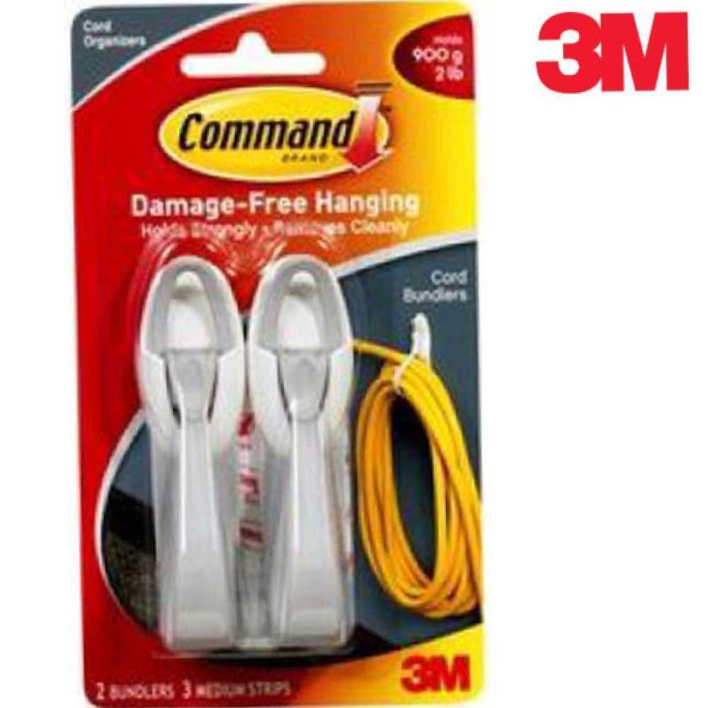 3M 코맨드 전선용 클립 번들 접착후크 전선고정후크