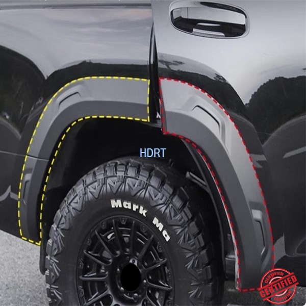 자동차 스타일링 전면 휠 허브 눈썹 트림 액세서리 외부 스티커 펜더 플레어 커버 만리 장성 GWM Haval H9 2024 +