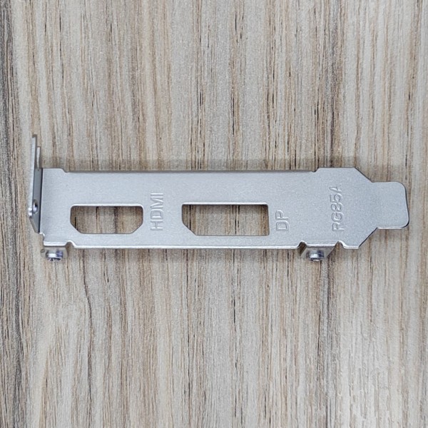 Yeston Maxsun Soonfoals AMD RX6400 그래픽 카드 DP + HDMI I/O 백 플레이트 블렌드 브래킷