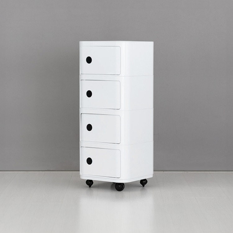 빙그리 이동식 수납장 4단 A형