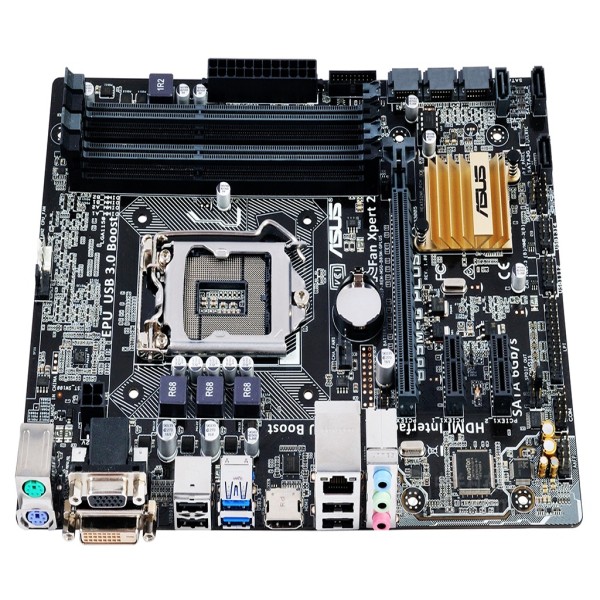 Asus B85M-G PLUS Intel 오리지널 데스크탑 마더보드 LGA 1150 코어 i7 DDR3 32G 중고