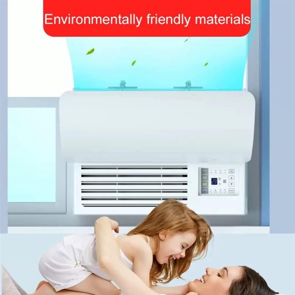 A010 창문 에어컨 앞유리 범용 - 실내 배플 차가운 공기의 직접 불어오는 것을 방지