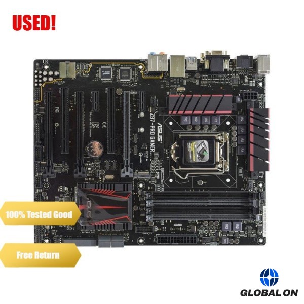 ASUS Z97-PRO 게이머 마더보드 1150 DDR3 코어 i7 4790K CPU 인텔 PCI-E 3.0 32GB ATX M.2 6 ×