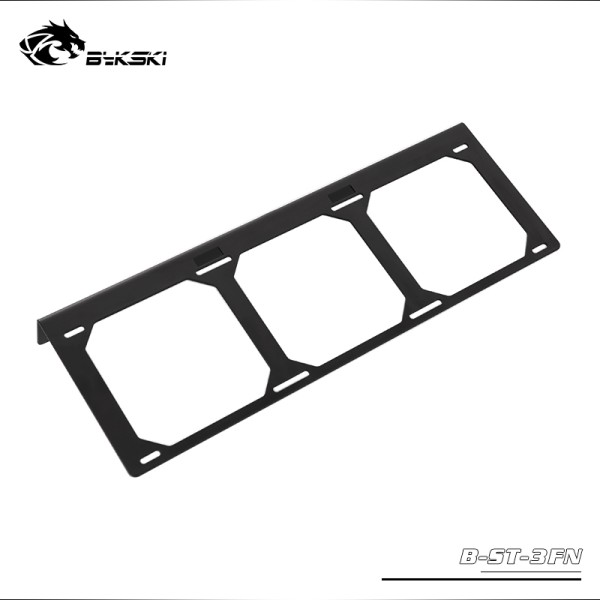 Bykski B-ST-3FN 수냉 라디에이터 금속 플랫 브래킷/크기 120mm/12cm-24cm-36cm 팬 사용