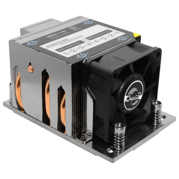 TR4 SP3 Threadripper 라디에이터 방열판 냉각 팬용 2U 서버 쿨러 3990X CPU 히트 파이프