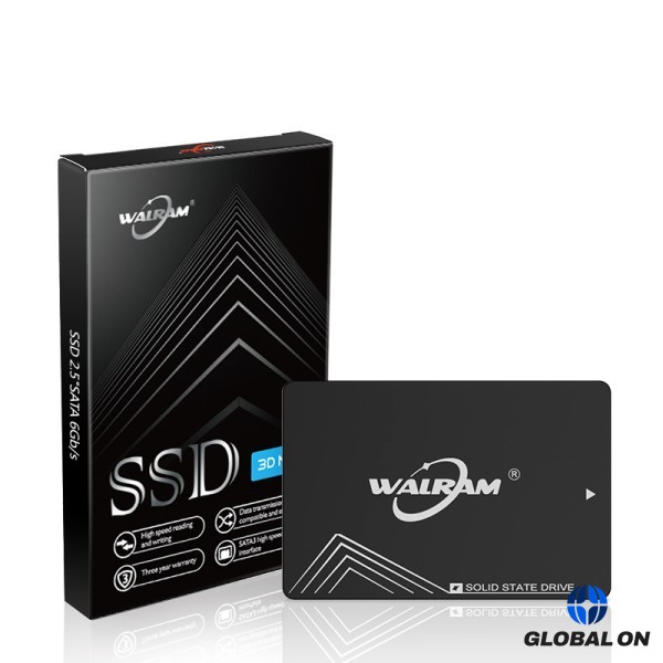 WALRAM SSD 1 테라바이트 120gb 하드 드라이브 디스크 2 HDD SATA 노트북 용 내장 솔리드