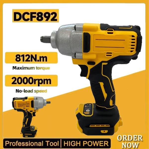 디월트 DCF892 812N.m 브러시리스 전동 렌치 1/2인치 무선 임팩트 드라이버 고토크 3단 수리 도구