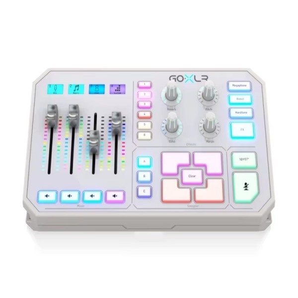 TC HELICON GO XLR 멀티 주파수 믹서 혁신적인 온라인 방송사 플랫폼 4 채널 포함