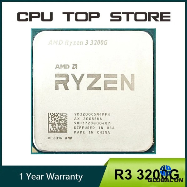 AMD Ryzen 3 3200G 3.6GHz 쿼드 코어 65W CPU 프로세서