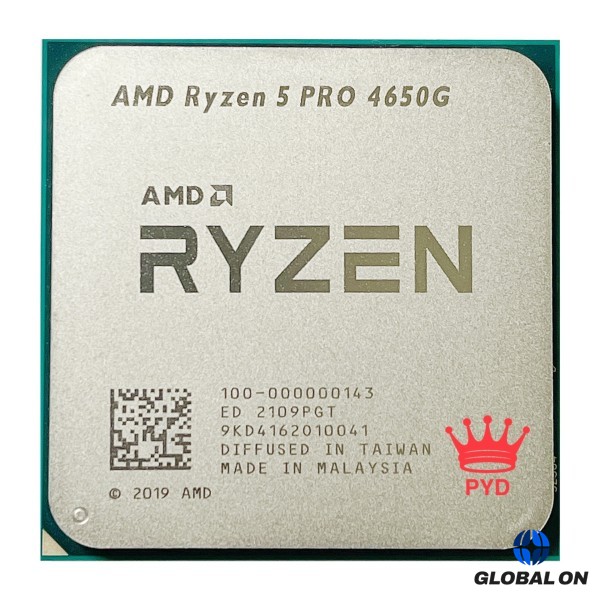 AMD 중고 Ryzen 5 PRO 4650G 3.7 GHz 6코어 12스레드 CPU 프로세서 L3=8M 100-000000143 소켓