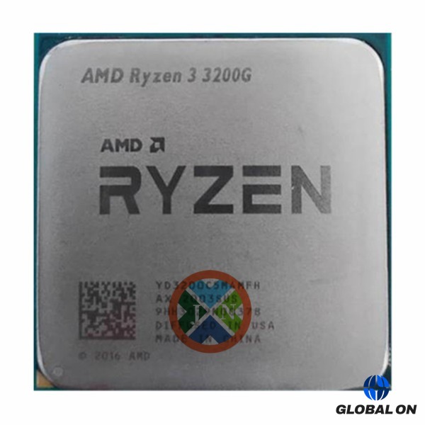 AMD Ryzen 3 3200G GHz 쿼드 코어 스레드 CPU 프로세서 = 4M YD3200C5M4MFH 소켓 65W