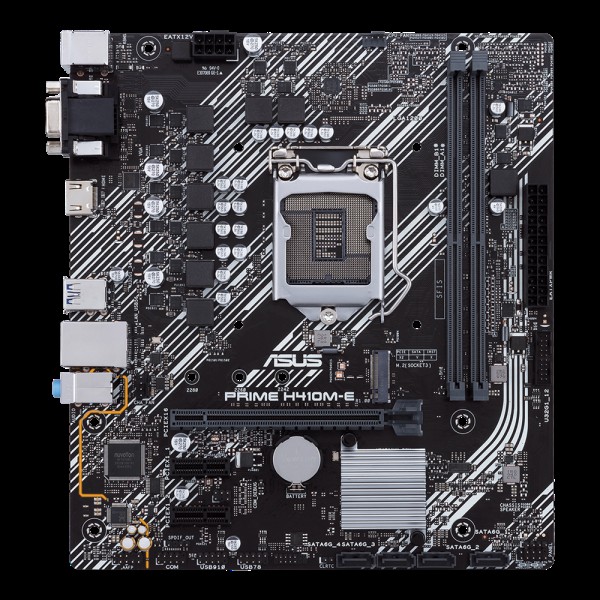 ASUS PRO H410M-C 마더보드 LGA1200 DDR4 마이크로 ATX 지원 i3-10100 G6505 CPU 사용