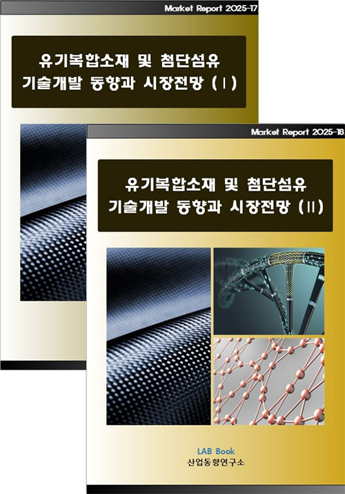 유기복합소재 및 첨단섬유 기술개발 동향과 시장전망 (Ⅰ, Ⅱ 세트)