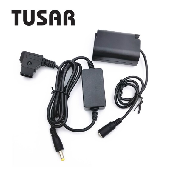 파나소닉 Lumix S5 GH5II G9 카메라 DCC17 커플러 D-TAP 스텝 다운 전원 케이블 DMW-BLK22 더미 배터리