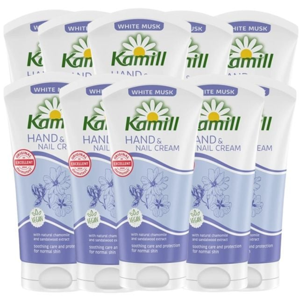 카밀 카밀 핸드크림 75ml 10개 세트 화이트 머스크 네일크림 촉촉한 손 보습제